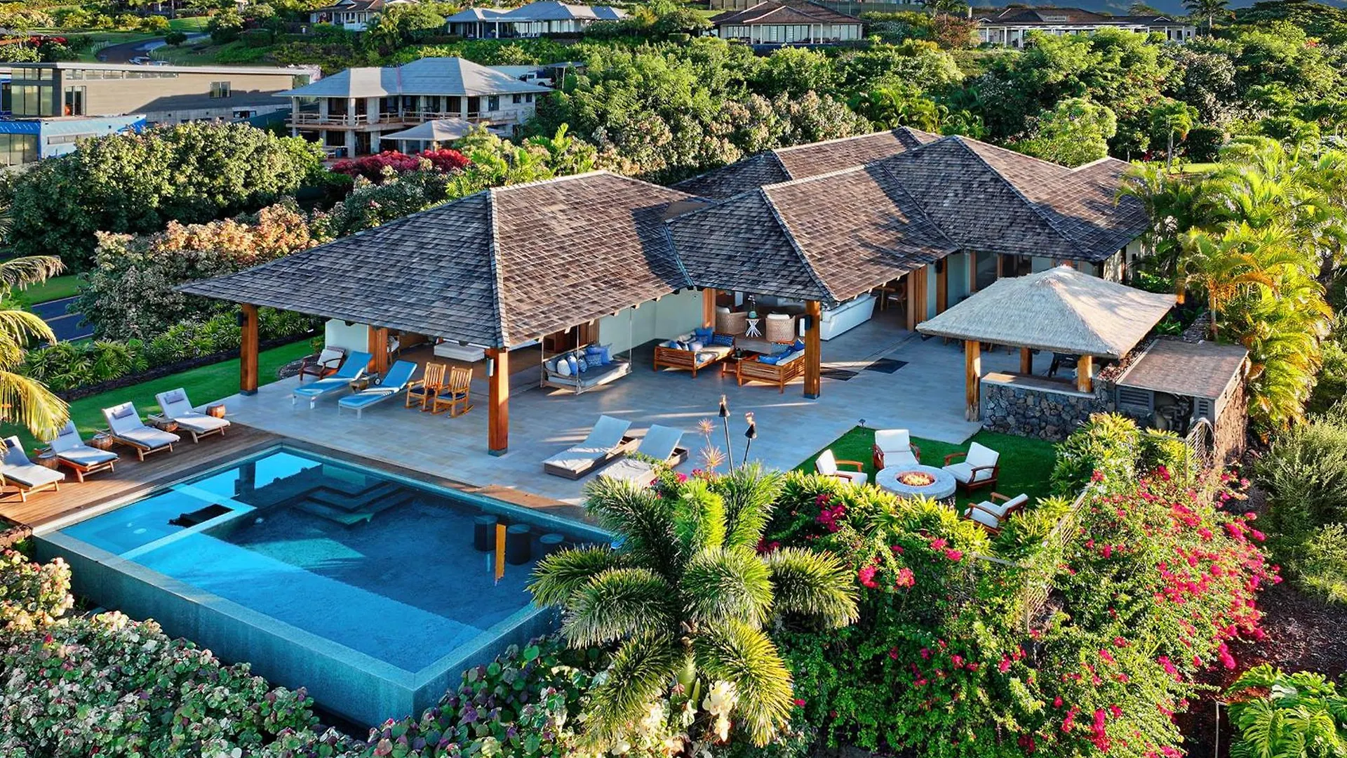 Brand New Custom Bali Inspired Home In Kainani Koloa