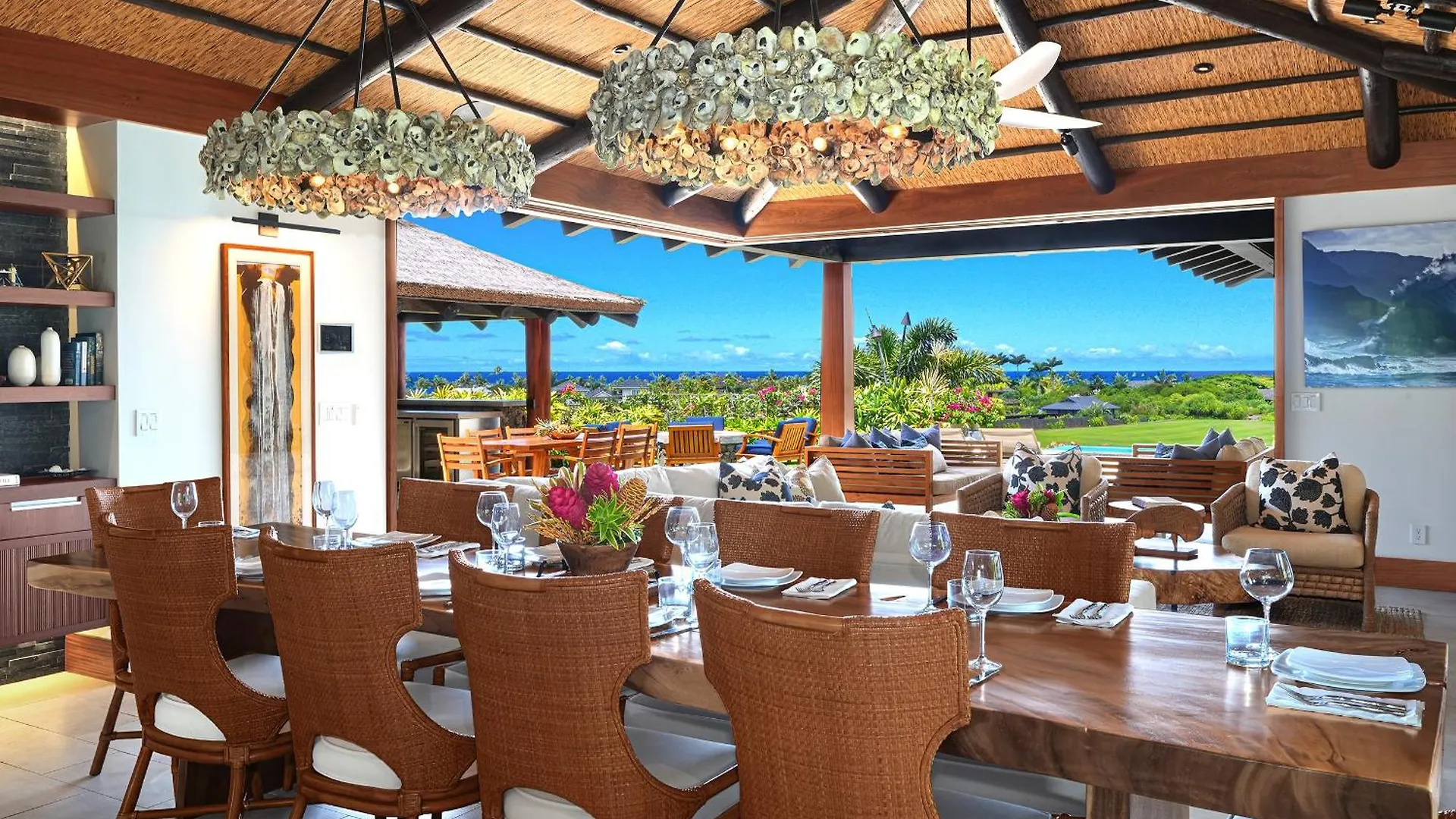 Brand New Custom Bali Inspired Home In Kainani Koloa Casa de Férias